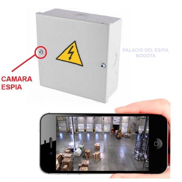 Caja eléctrica Camara Espia Bodega